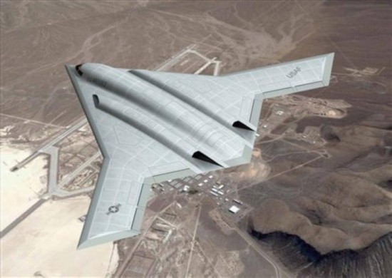 Một phương án máy bay ném bom tàng hình Mỹ trong tương lai